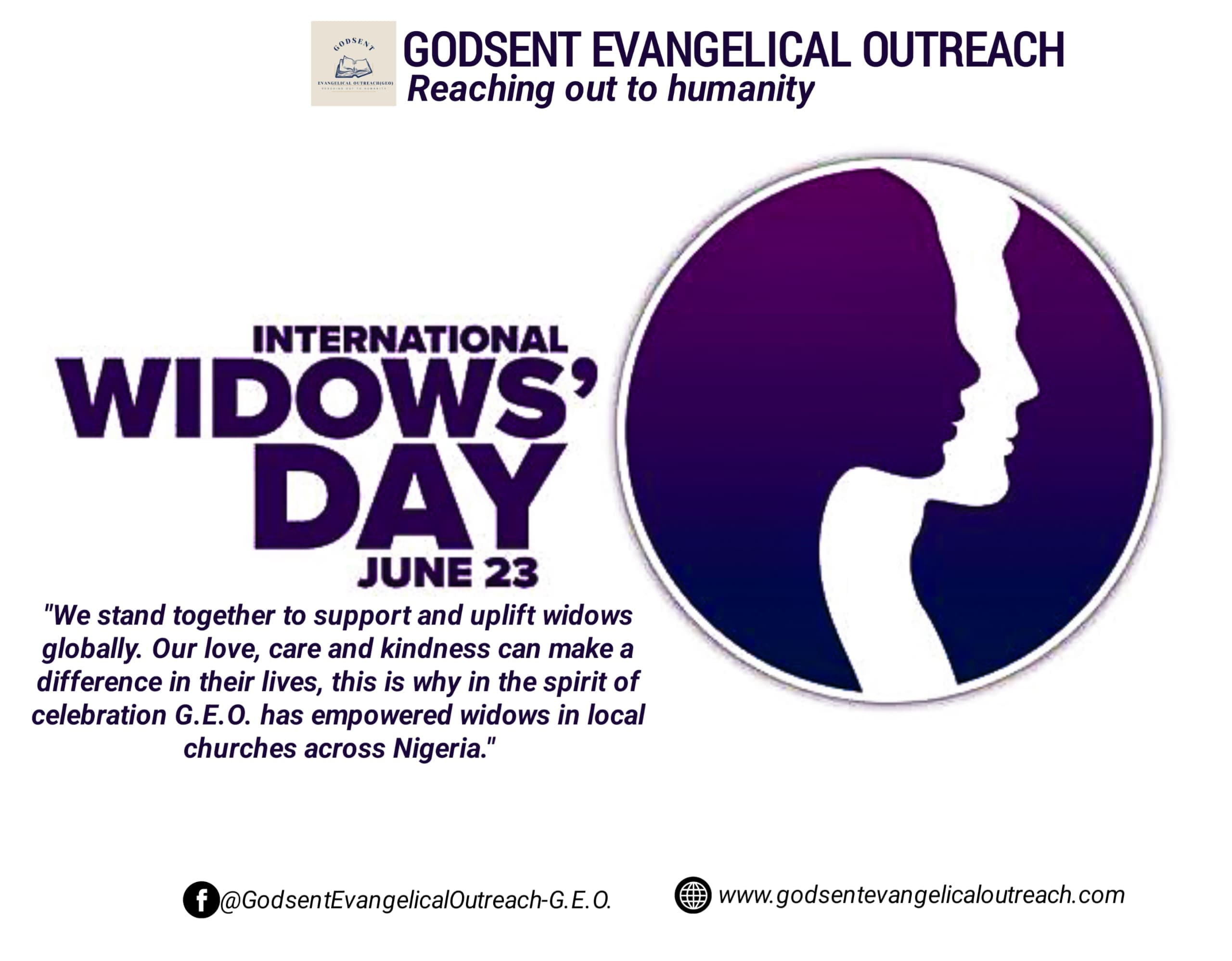 International Widows' Day 2025 Flyer