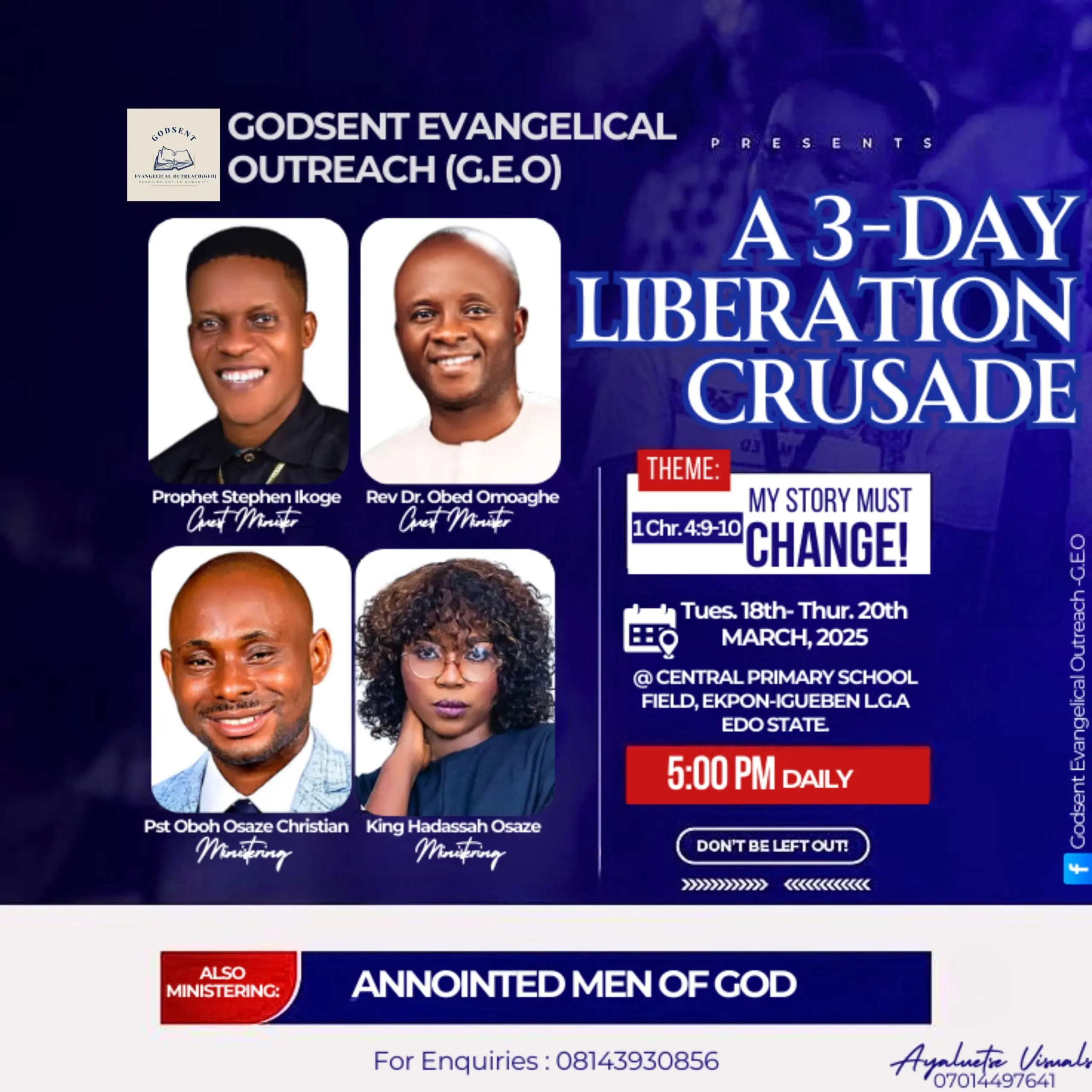 A 3-Day Liberation Crusade