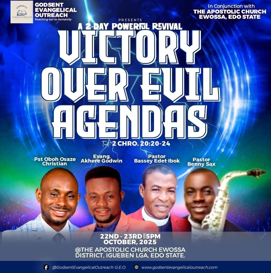 Victory Over Evil Agendas